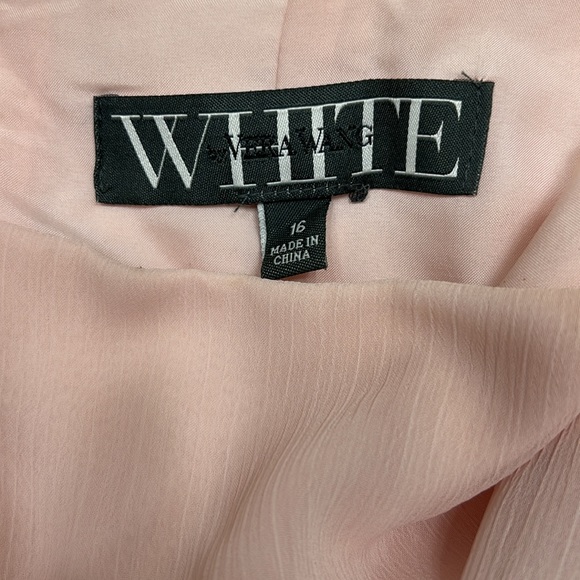 Vera Wang by David’s Bridal Bridesmaid Dress, One Shoulder, size 16. - Picture 3 of 4